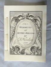 Load image into Gallery viewer, Rudiments of Genteel Behavior