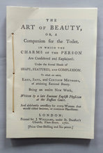 Load image into Gallery viewer, The Art of Beauty, Or, A Companion for the Toilet