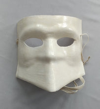 Load image into Gallery viewer, 18th Century White Leather Bauta Mask