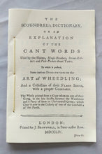 Load image into Gallery viewer, The Scoundrel's Dictionary