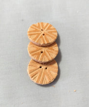 Load image into Gallery viewer, 18th Century Carved Leather Naval Buttons