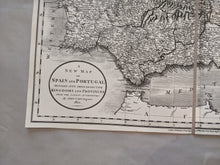 Load image into Gallery viewer, Map of Portugal and Spain - Napoleonic (1801)