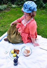 Load image into Gallery viewer, 18th Century Oversized Bonnet Pattern
