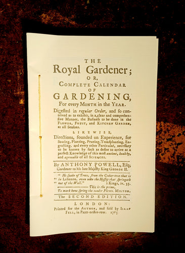 The Royal Gardener