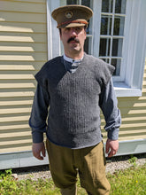 Load image into Gallery viewer, WWI Crochet Sleeveless Sweater Pattern
