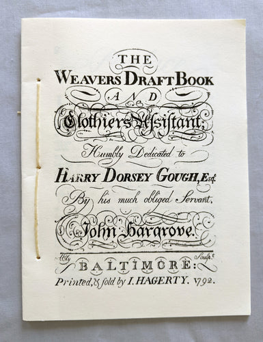 The Weaver's Draft Book