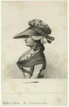 Load image into Gallery viewer, 18th Century Long Brim Bonnet Pattern
