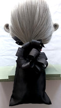 Load image into Gallery viewer, Black Silk Men&#39;s Wig Bag