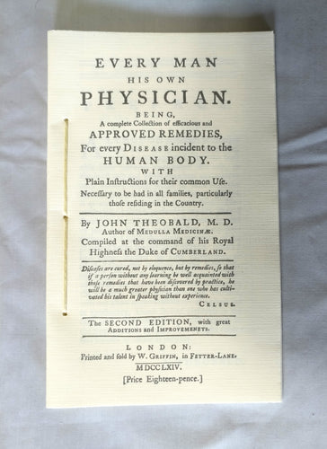 Every Man His Own Physician
