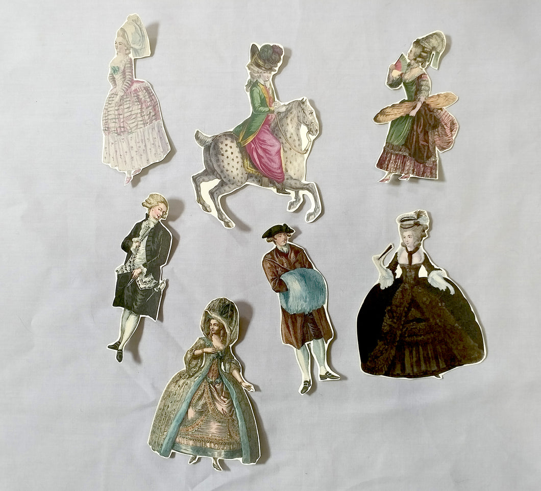 18th Century Paper Dolls
