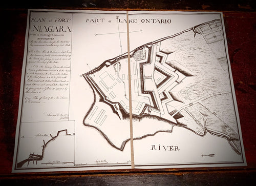 Map of Fort Niagara - 1761