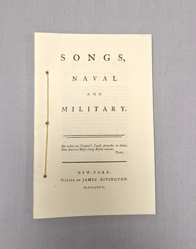 Songs, Naval and Military