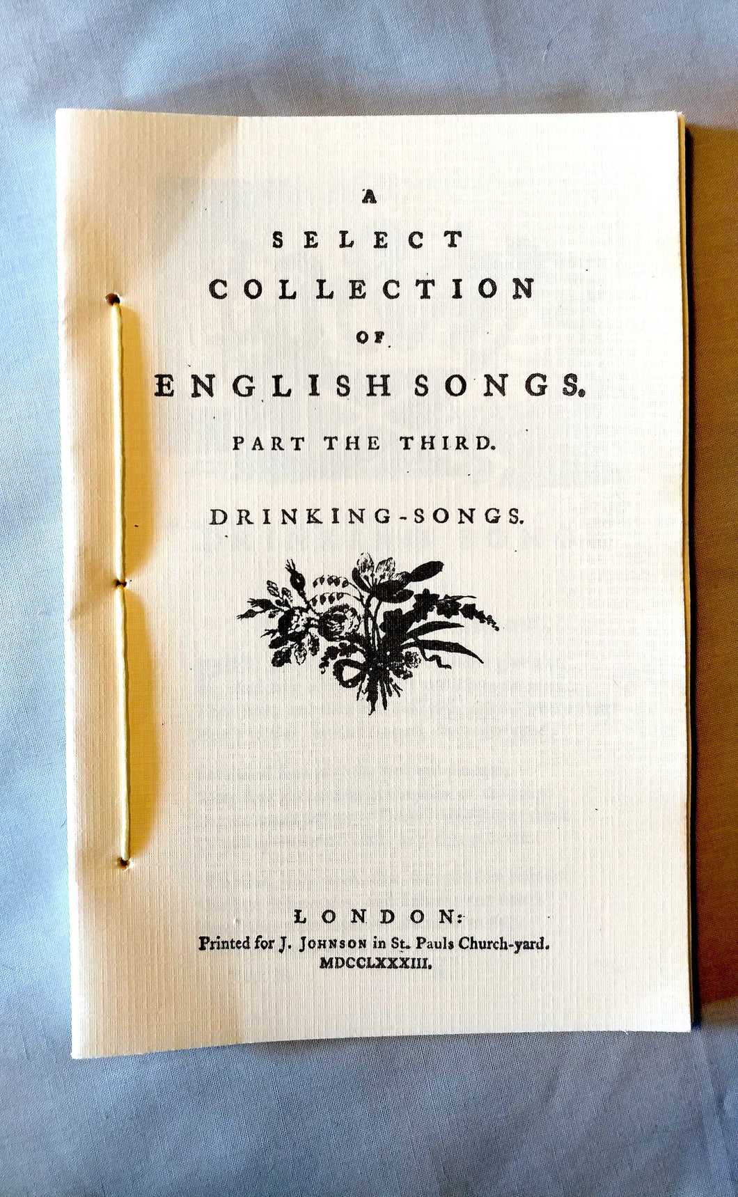 A Select Collection of English Songs - Drinking Songs