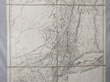 Load image into Gallery viewer, Map of the Provinces of Quebec, New York, Pennsylvania and New Jersey - 1775