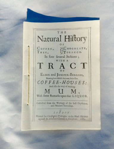 The Natural History of Coffee, Thee, Chocolate, Tobacco